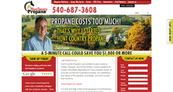 Desktop Screenshot of huntcountrypropane.com